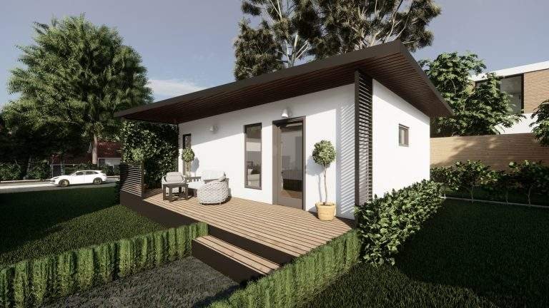 Casa Andros, randare de prezentare