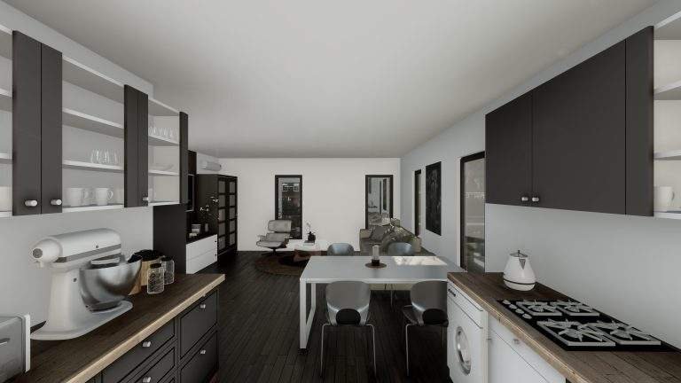 Casa Athena, randare 5